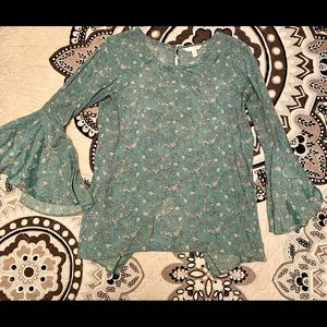 Bell Sleeve Blouse